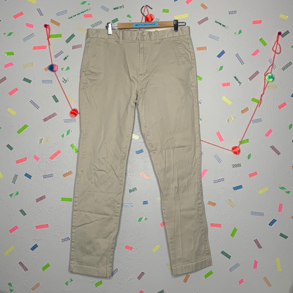 JCREW - stretch khakis style 770